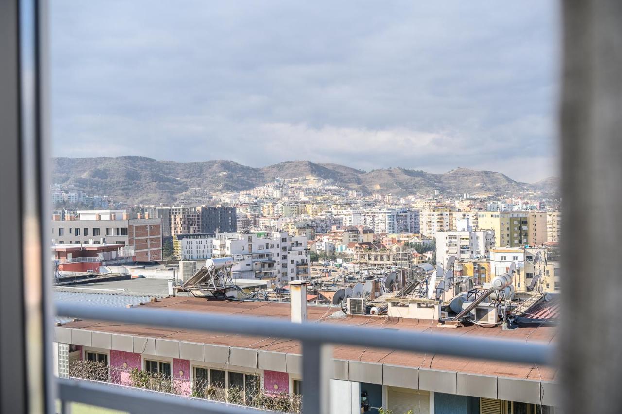 Miku Apartments-Luxury City View At Wilson Square Tirana Exteriör bild
