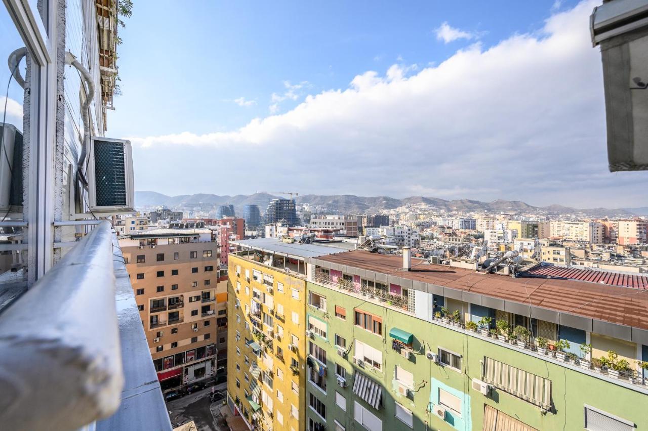 Miku Apartments-Luxury City View At Wilson Square Tirana Exteriör bild